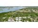 Aerial view showcasing waterfront community and surrounding homes at 12760 Indian Rocks Rd # 510, Largo, FL 33774