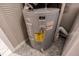 Energy-efficient water heater in the laundry area at 12760 Indian Rocks Rd # 510, Largo, FL 33774