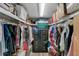 Large walk-in closet with ample shelving and hanging space at 12760 Indian Rocks Rd # 510, Largo, FL 33774