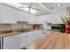 Efficient kitchen featuring white cabinets and appliances at 12760 Indian Rocks Rd # 510, Largo, FL 33774