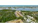 Aerial view showcasing waterfront location and community at 12760 Indian Rocks Rd # 510, Largo, FL 33774