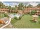 Courtyard with pool, spa, and lush landscaping at 12760 Indian Rocks Rd # 510, Largo, FL 33774