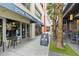 Outdoor patio seating at a bar and coffee shop at 1120 E Kennedy Blvd # 734, Tampa, FL 33602