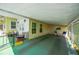 Spacious carport featuring ample parking and storage areas at 7048 El Meyers St, Zephyrhills, FL 33541