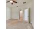 Main bedroom with access to closet and bath at 6919 Surrey Hill Pl, Apollo Beach, FL 33572