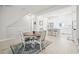 Bright dining area offers an inviting space that flows into the modern kitchen at 2510 W Cleveland St # 2, Tampa, FL 33609