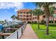 Waterfront condos with private docks, lush landscaping, and ocean access at 5000 Culbreath Key Way # 4-306, Tampa, FL 33611