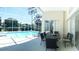 Spacious screened pool and patio area, perfect for outdoor entertaining at 6515 Virginia Xing, University Park, FL 34201
