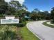 University Park Country Club entrance sign at 6515 Virginia Xing, University Park, FL 34201