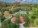 Community park with basketball court and memorial at 15626 Aurora Lake Cir, Wimauma, FL 33598