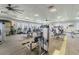 Fitness center featuring a variety of modern exercise equipment at 15626 Aurora Lake Cir, Wimauma, FL 33598