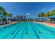 Community lap pool perfect for a refreshing swim at 15626 Aurora Lake Cir, Wimauma, FL 33598