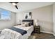 Spacious bedroom featuring a comfortable bed and updated decor at 5095 Bay Ne St # 306, St Petersburg, FL 33703