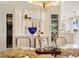 Kitchen views from the dining area showcasing a decorative centerpiece at 1200 Gulf Blvd # 105, Clearwater Beach, FL 33767