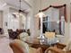 Casual dining area with table and chairs at 13217 Thoroughbred Dr, Dade City, FL 33525
