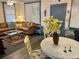 Living room with sectional sofa and decorative accents at 1478 Alternate Keene Rd, Largo, FL 33771