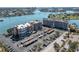 Waterfront condominiums feature covered parking and beautiful bay views at 500 Treasure Island Cswy # 406, Treasure Island, FL 33706