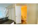 Small half bathroom with toilet and sink at 11335 Grandville Dr, Temple Terrace, FL 33617