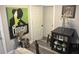 Small dining area with a table and chairs, and a view into the living room at 1874 Douglas Ave, Clearwater, FL 33755