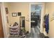 Bright entryway with view into kitchen at 1874 Douglas Ave, Clearwater, FL 33755