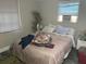 Cozy bedroom with double bed and ample natural light at 1874 Douglas Ave, Clearwater, FL 33755