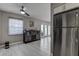 Kitchen features stainless steel appliances and wine rack at 5144 Salmon Se Dr # A, St Petersburg, FL 33705
