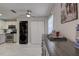 Efficient laundry closet with stackable washer and dryer and storage pantry at 5144 Salmon Se Dr # A, St Petersburg, FL 33705