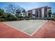 Well-maintained tennis court for residents' recreational enjoyment at 7037 Sunset S Dr # 602, South Pasadena, FL 33707