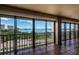 Spacious balcony overlooking the water and city views at 7037 Sunset S Dr # 602, South Pasadena, FL 33707