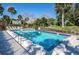 Inviting community pool with ample deck space for lounging at 7037 Sunset S Dr # 602, South Pasadena, FL 33707