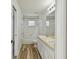 Clean bathroom with double sinks, tub and shower at 20461 Berrywood Ln, Tampa, FL 33647