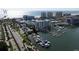 Luxury building with waterfront access and marina views at 411 E Shore Drive # 213, Clearwater Beach, FL 33767