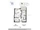 2 bed, 2 bath floor plan, 797 sq ft at 411 E Shore Drive # 213, Clearwater Beach, FL 33767