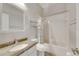 Clean bathroom with granite countertop and bathtub at 528 Islebay Dr, Apollo Beach, FL 33572