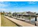 Private dock with access to the waterway at 528 Islebay Dr, Apollo Beach, FL 33572