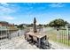 Outdoor patio with seating area, perfect for relaxing and entertaining at 528 Islebay Dr, Apollo Beach, FL 33572