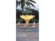 Elegant water fountain with soft lighting at 528 Islebay Dr, Apollo Beach, FL 33572