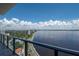 Relaxing balcony with picturesque views of the cityscape and bay at 2912 W Santiago St # Ph2401, Tampa, FL 33629