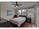 Bright bedroom with a comfortable bed and plenty of natural light at 2860 14Th N Ave, St Petersburg, FL 33713