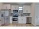 Modern kitchen with stainless steel appliances at 2860 14Th N Ave, St Petersburg, FL 33713