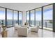 Relaxing living area with water views and ample natural light at 2912 W Santiago St # Ph2402, Tampa, FL 33629