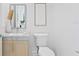 Stylish bathroom featuring a marble vanity and modern toilet at 2912 W Santiago St # Ph2402, Tampa, FL 33629