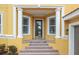 Elegant home exterior with columns and a grand entrance at 1233 Acappella Ln, Apollo Beach, FL 33572