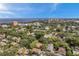 Aerial view of the neighborhood and waterfront at 455 13Th Ne Ave, St Petersburg, FL 33701
