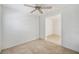 Bright bedroom with tile floors and ceiling fan at 455 13Th Ne Ave, St Petersburg, FL 33701