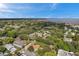 Aerial view showing home's location near the water at 455 13Th Ne Ave, St Petersburg, FL 33701