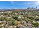 Aerial showing home, city skyline and bay at 455 13Th Ne Ave, St Petersburg, FL 33701