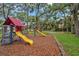 Community playground with slides and climbing structures at 3730 42Nd S Way # G, St Petersburg, FL 33711