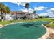 Private putting green next to waterfront property at 3730 42Nd S Way # G, St Petersburg, FL 33711