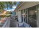 Relaxing deck with comfortable seating and a view of the surroundings at 3730 42Nd S Way # G, St Petersburg, FL 33711